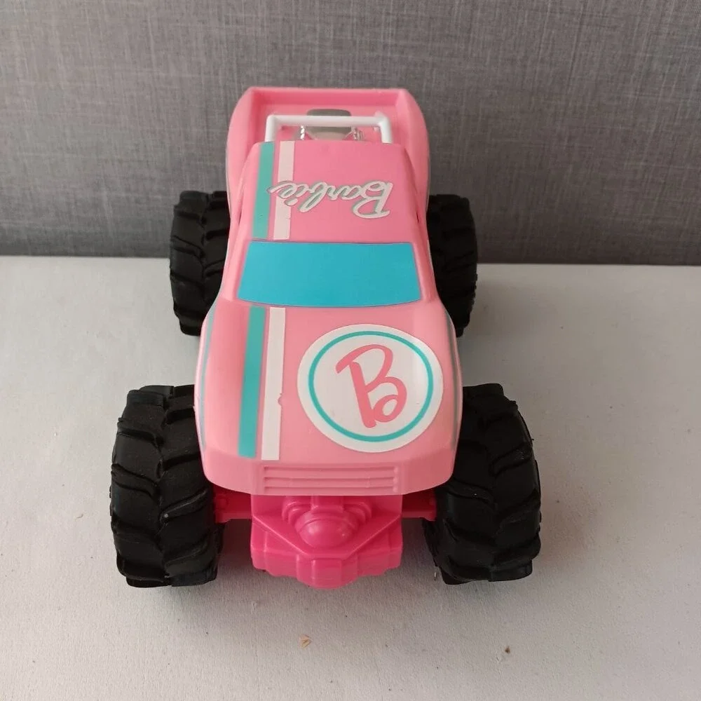 Barbie Hot Wheels Monster Trucks‎ RC Remote Control Vehicle Pink Toy Car WORKS